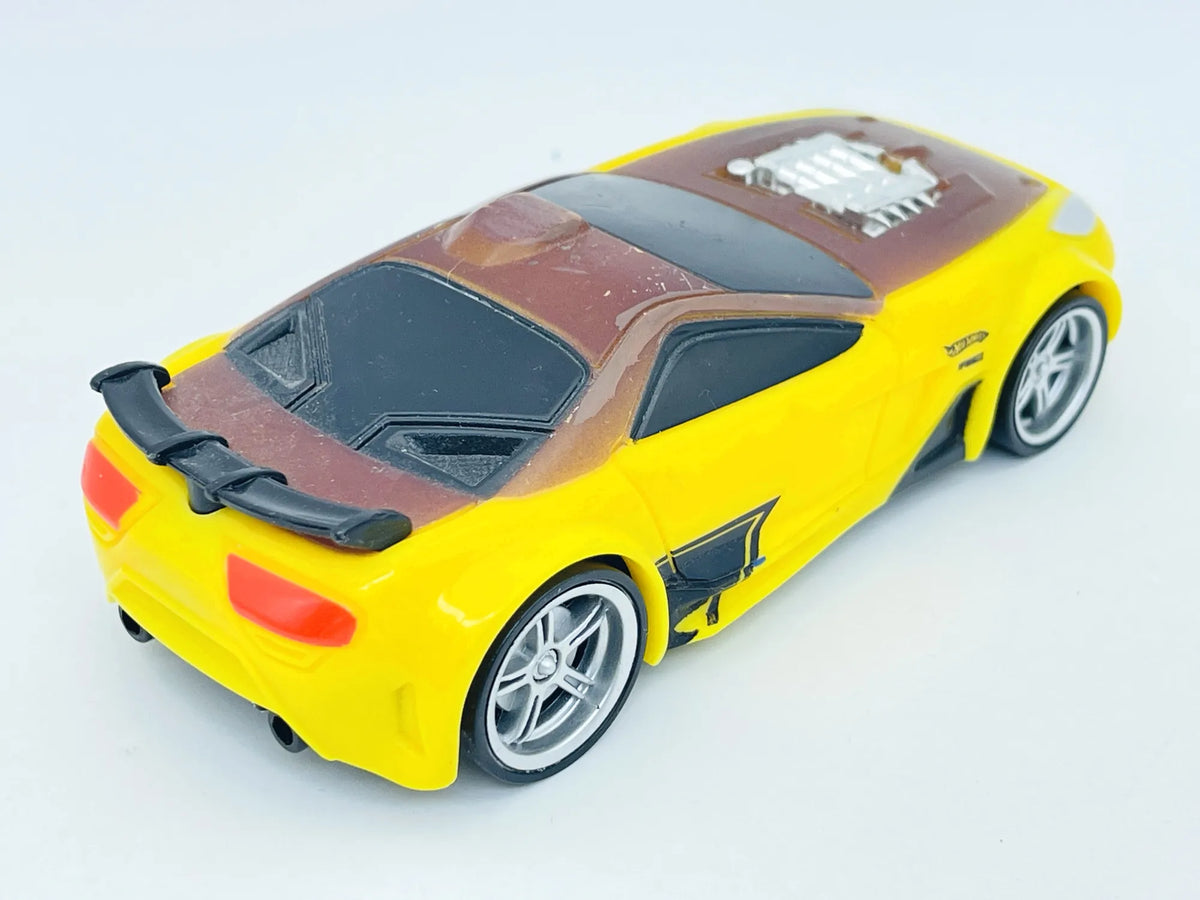 Scorcher V8192 Color Shifters Hot Wheels 2010 Żółty 1:43 – zdjęcie 2