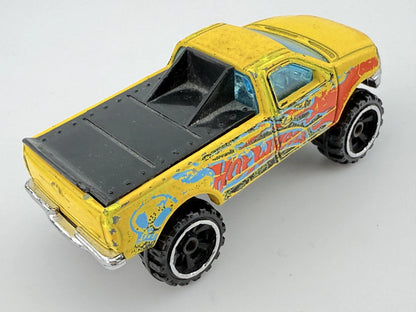 1997 FORD F-150, Hot Wheels, Die cast 1NL, Żółty, 1:64, Resoraki – zdjęcie 2