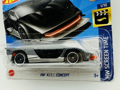 K.I.T.T. Concept Hot Wheels 2023 HW Screen Time 1:64 Knight Rider Blister – zdjęcie 2