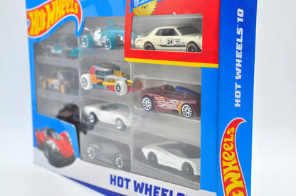 ZESTAW 10 SAMOCHODZIKÓW, Hot Wheels, Resoraki, Die cast 54886, Różnorodna – zdjęcie 2
