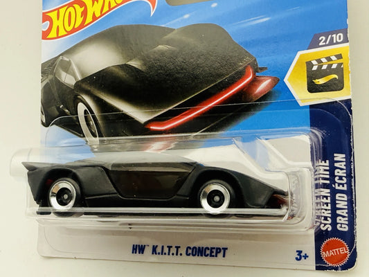 HW K.I.T.T. Concept Hot Wheels 2025 HW Screen Time 1:64 Blister Czarny – zdjęcie 2