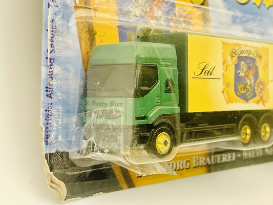 Renault Grell 1:87 Ciężarówka Promocyjna St. Georg Bier Blister Żółty – zdjęcie 2