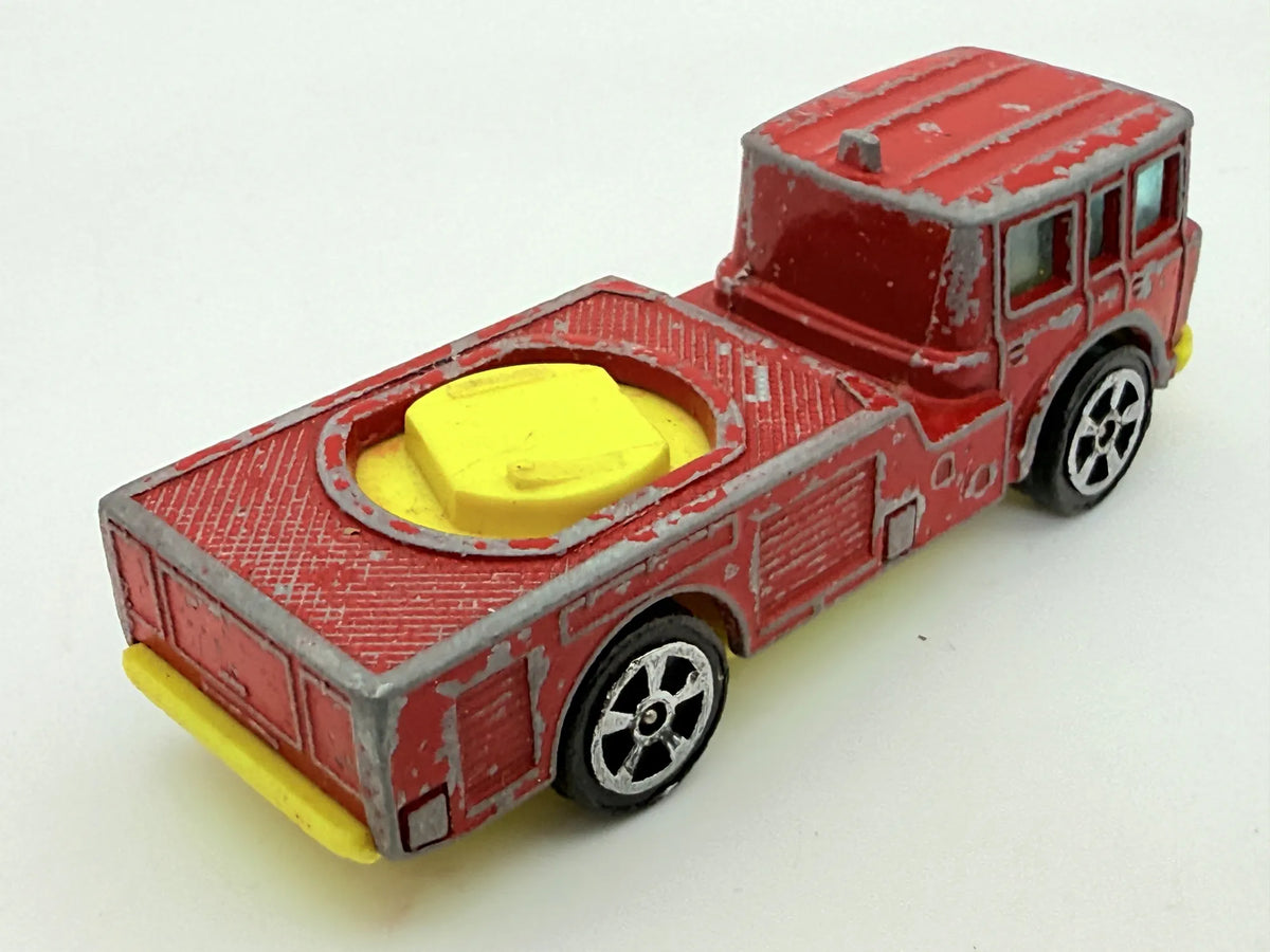 Simon Snorkel Fire Engine Corgi Czerwony 1:64 Made in Wielka Brytania – zdjęcie 2