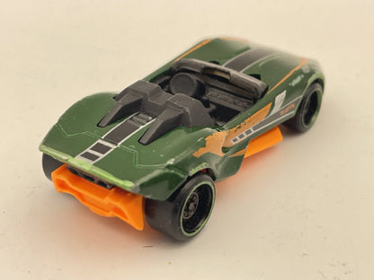 CARBONIC, Hot Wheels 2014, Die cast 1 NL, Zielony, 1:64, Resoraki – zdjęcie 2