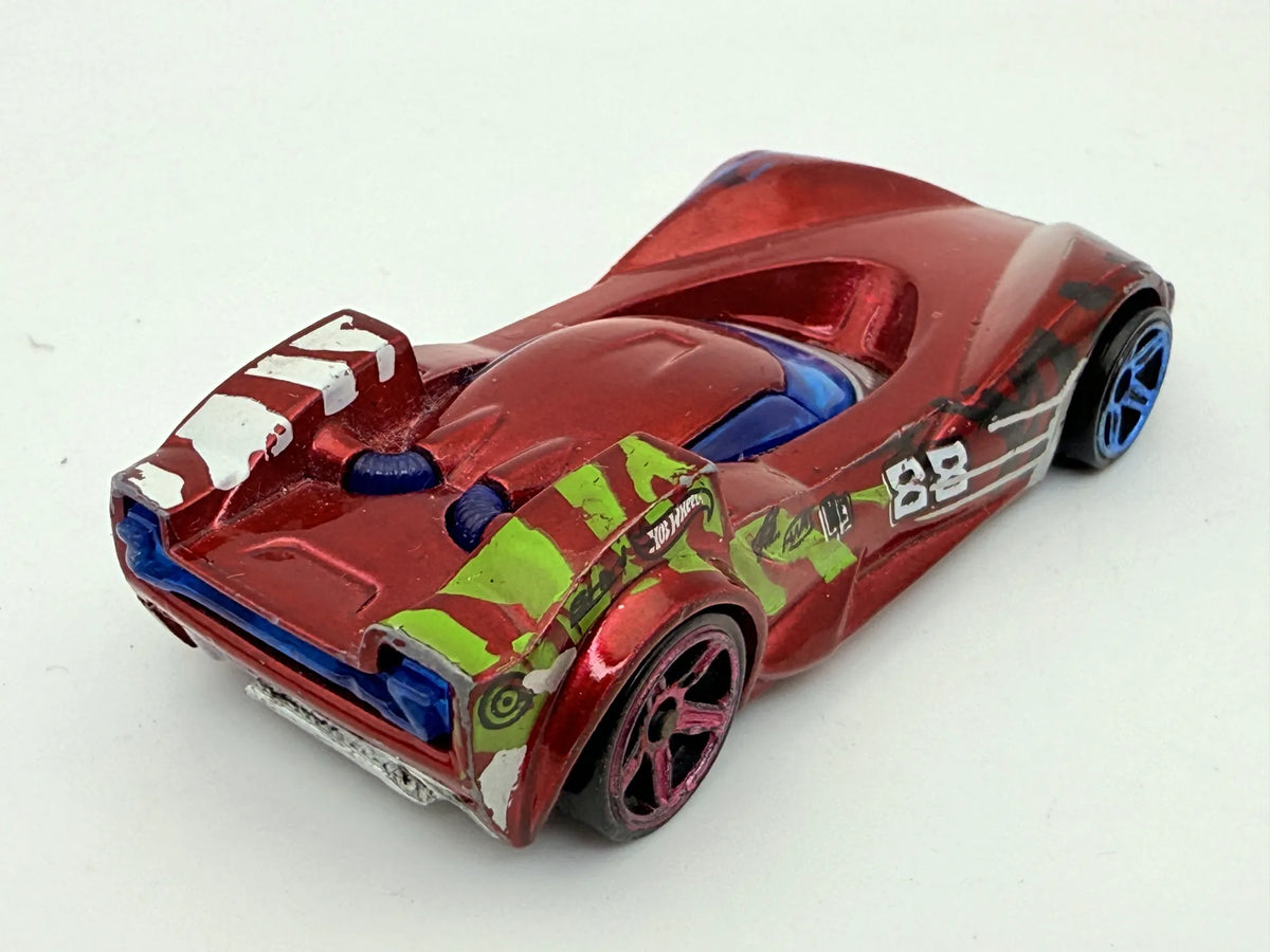 Scoopa Di Fuego Hot Wheels Czerwony 1:64 – zdjęcie 2