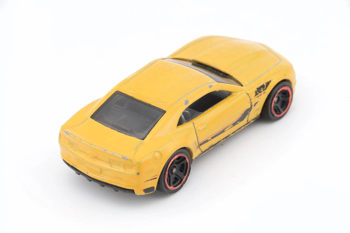 '13 Copo Camaro Hot Wheels Żółty 1:64 – zdjęcie 2