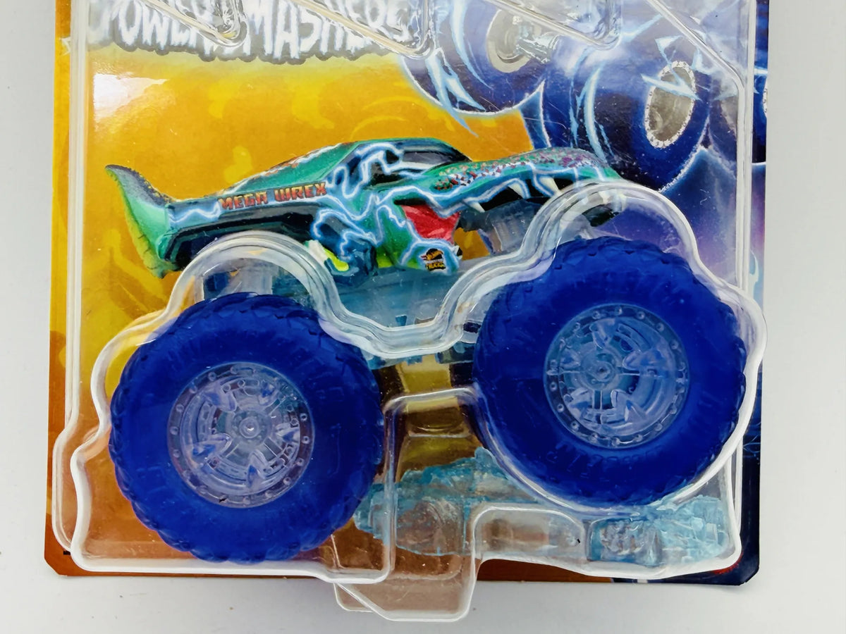 Mega-Wrex Hot Wheels 1:64 Monster Truck Blister Turkusowy – zdjęcie 2