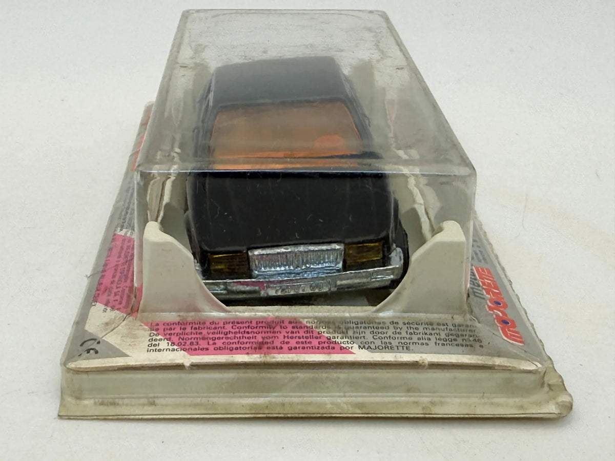 JAGUAR XJ6 Majorette '90 Czarny 1:64 Made in France – zdjęcie 2