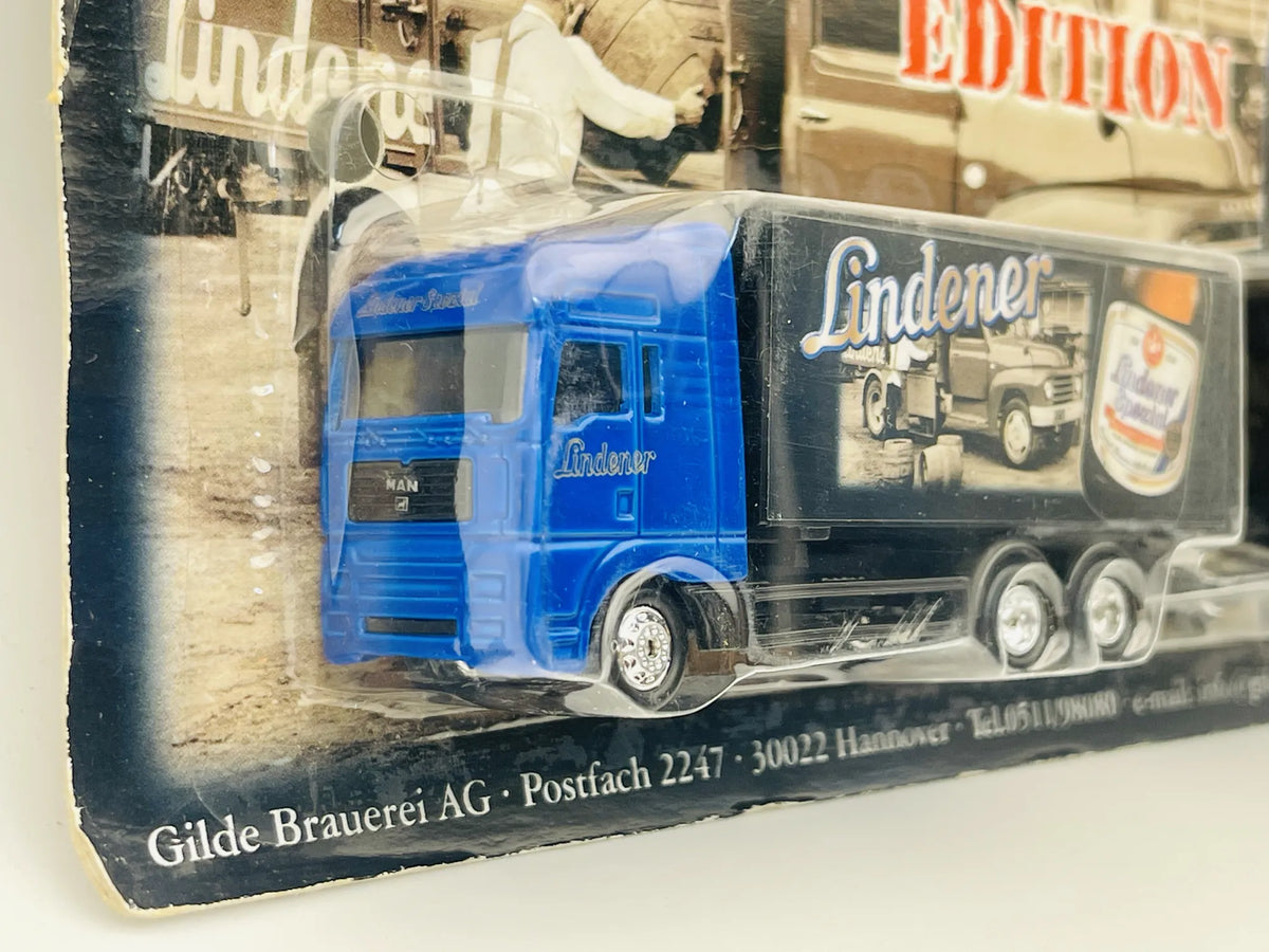MAN TRUCK Grell 1:87 Blister Reklama Lindener Gilde Brauerei AG z Hanoweru – zdjęcie 2