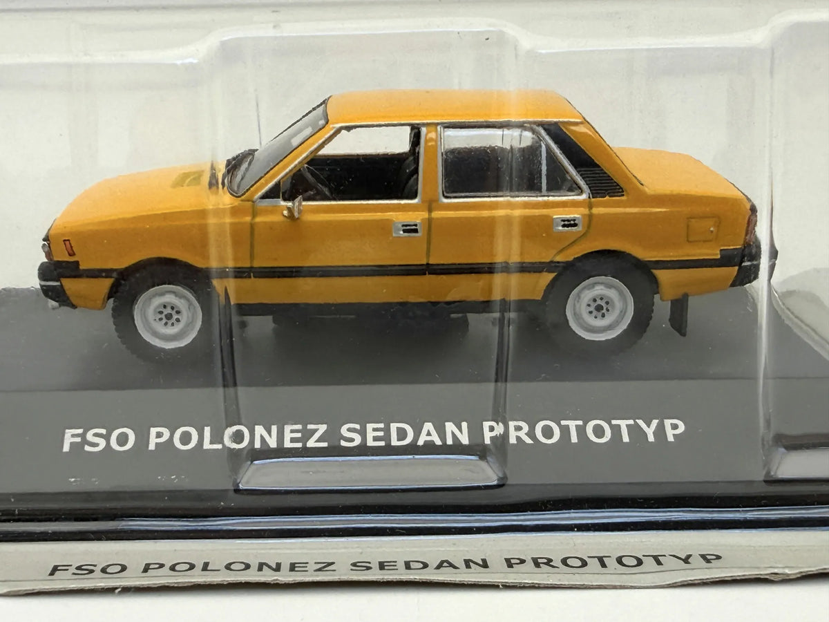 FSO POLONEZ SEDAN PROTOTYP Legendy FSO De Agostini Żółty 1:43 – zdjęcie 2