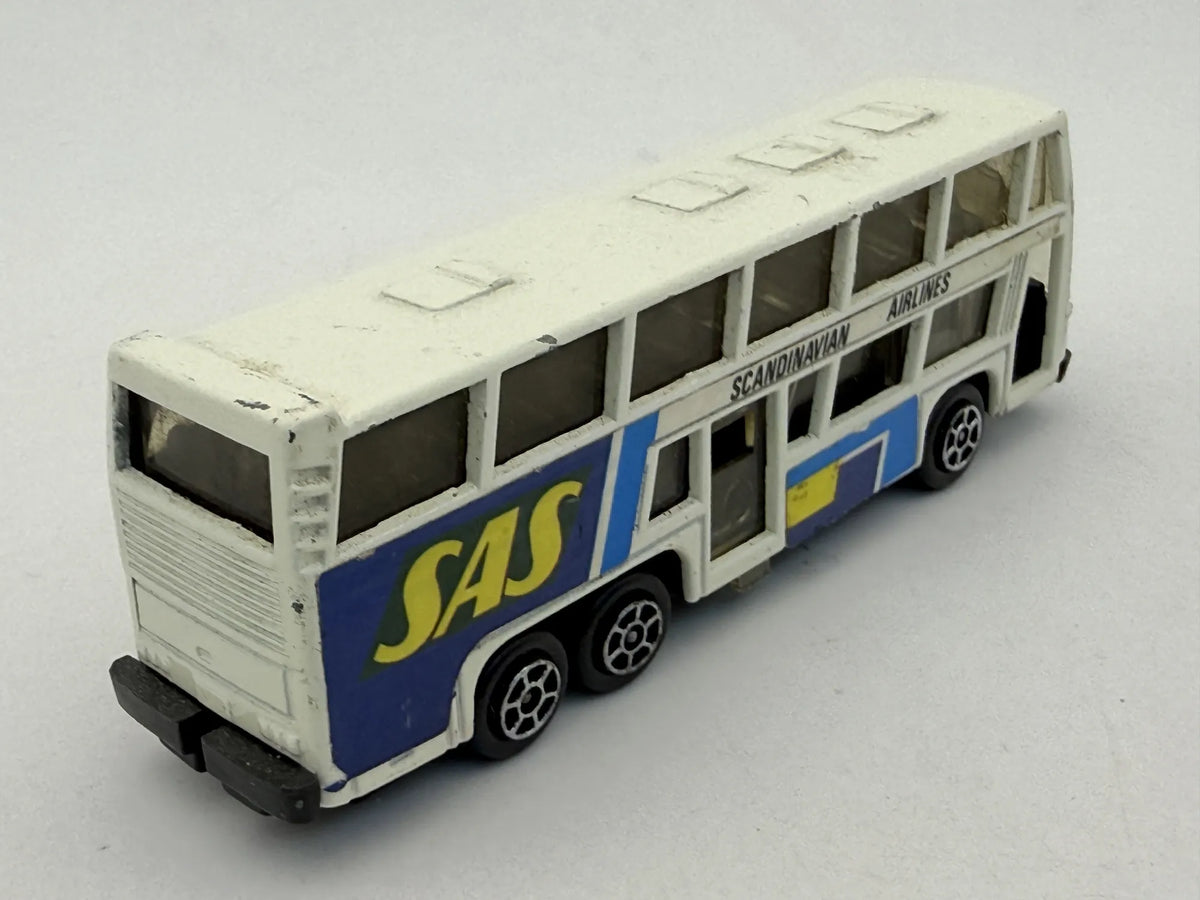 Autobus SCANDINAVIAN AIRLINES SAS Guisval Biały 1:100 Made in Spain – zdjęcie 2