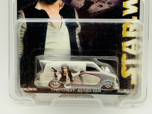 Chevrolet Astro Van Hot Wheels 2015 Premium Star Wars 1:64 Van Srebrny – zdjęcie 2