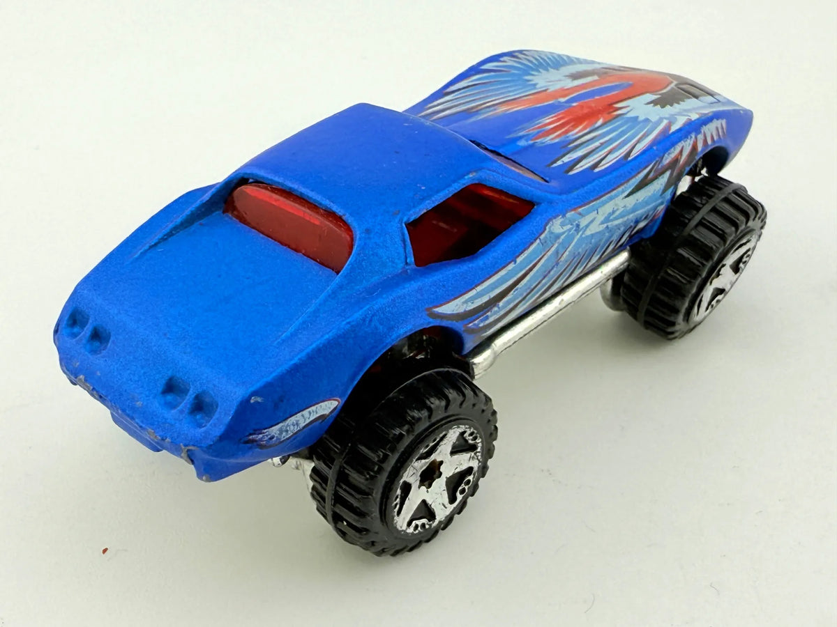 Chevrolet Corvette C3 Baja Hot Wheels Niebieski 1:64 – zdjęcie 2