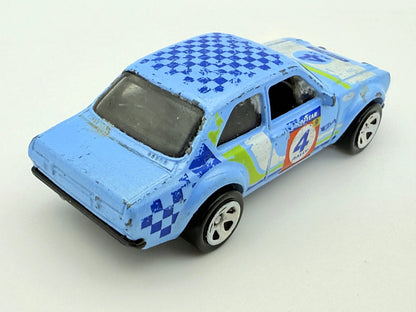 Ford Escort Rs1600 Hot Wheels Błękitny 1:64 – zdjęcie 2