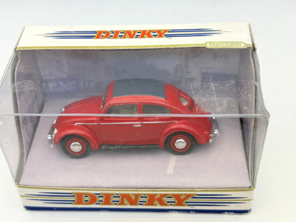 1951 VW VOLKSWAGEN BEETLE Dinky Toys '80 Czerwony 1:43 – zdjęcie 2