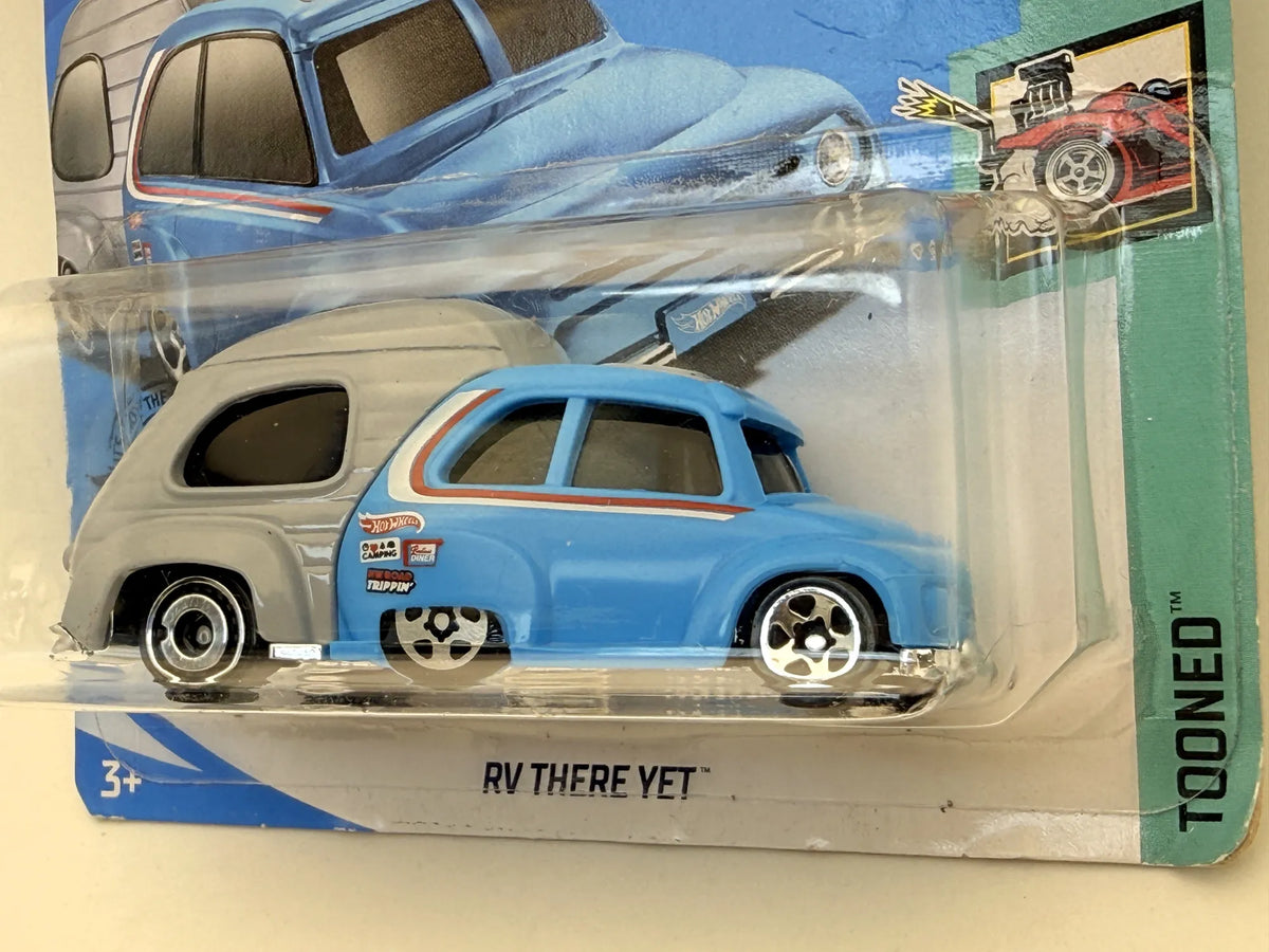 RV THERE YET Tooned Hot Wheels 2020 Niebieski 1:64 – zdjęcie 2