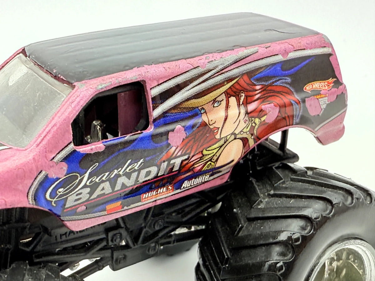 Scarlet Bandit Hot Wheels Różowa 1:64 – zdjęcie 2