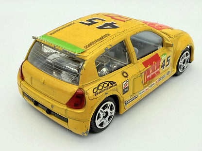 Renault Clio Trophy Bburago Żółty 1:43 Made in Włochy – zdjęcie 2