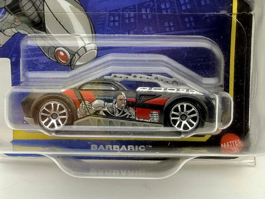 Batman BARBARIC SILVER Hot Wheels 2024 Czerwony 1:64 Protektor – zdjęcie 2