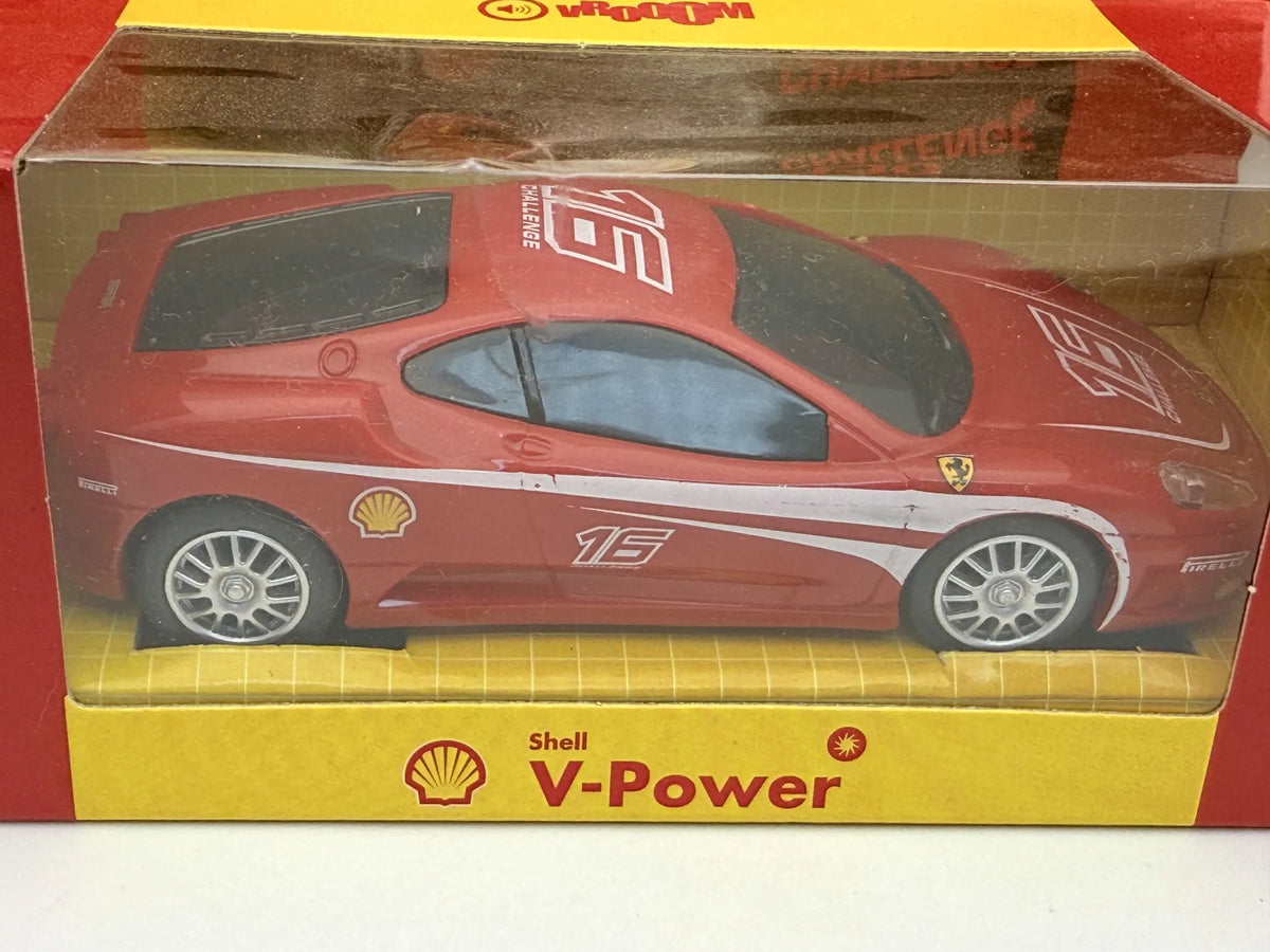 FERRARI F430 CHALLENGE, Shell V-Power, Die cast, Czerwony, 1:38, Resoraki – zdjęcie 2