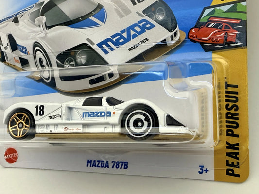 MAZDA 787B Peak Pursuit Hot Wheels 2025 Biały 1:64 – zdjęcie 2