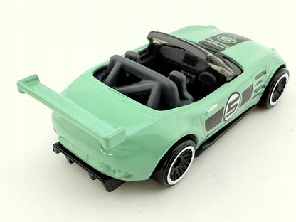 MAZDA MX-5 MIATA, Hot Wheels 2015, Die cast DHP05, Miętowy, 1:64, Resoraki – zdjęcie 2