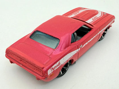 Plymouth Cuda AAR, Hot Wheels, die cast resoraki, 1:60 – zdjęcie 2