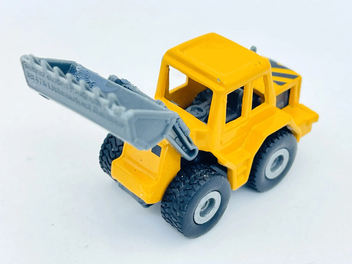 Ładowarka, Koparka, Siku, Resoraki, Die cast 0802, Żółty, 1:60