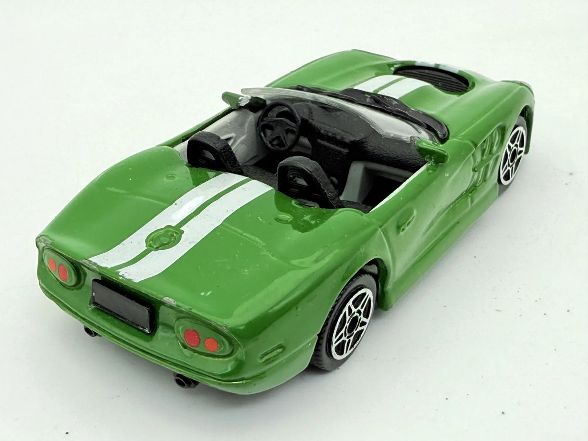 Sportowy Kabriolet Bburago Zielony 1:64 – zdjęcie 2
