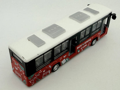 AUTOBUS SZKOLNY Back to School Welcome, Die cast, Czerwony, 1:64, Resoraki – zdjęcie 2
