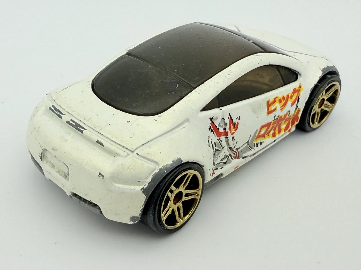 Mitsubishi Eclipse Concept Car, Hot Wheels, Resoraki, die cast, 1:64, biały – zdjęcie 2