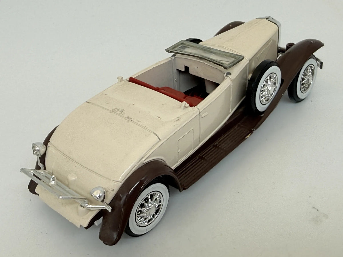 1935 DUESENBERG J SPIDE, Solido, Made in France, Kremowy, 1:43, Resoraki – zdjęcie 2