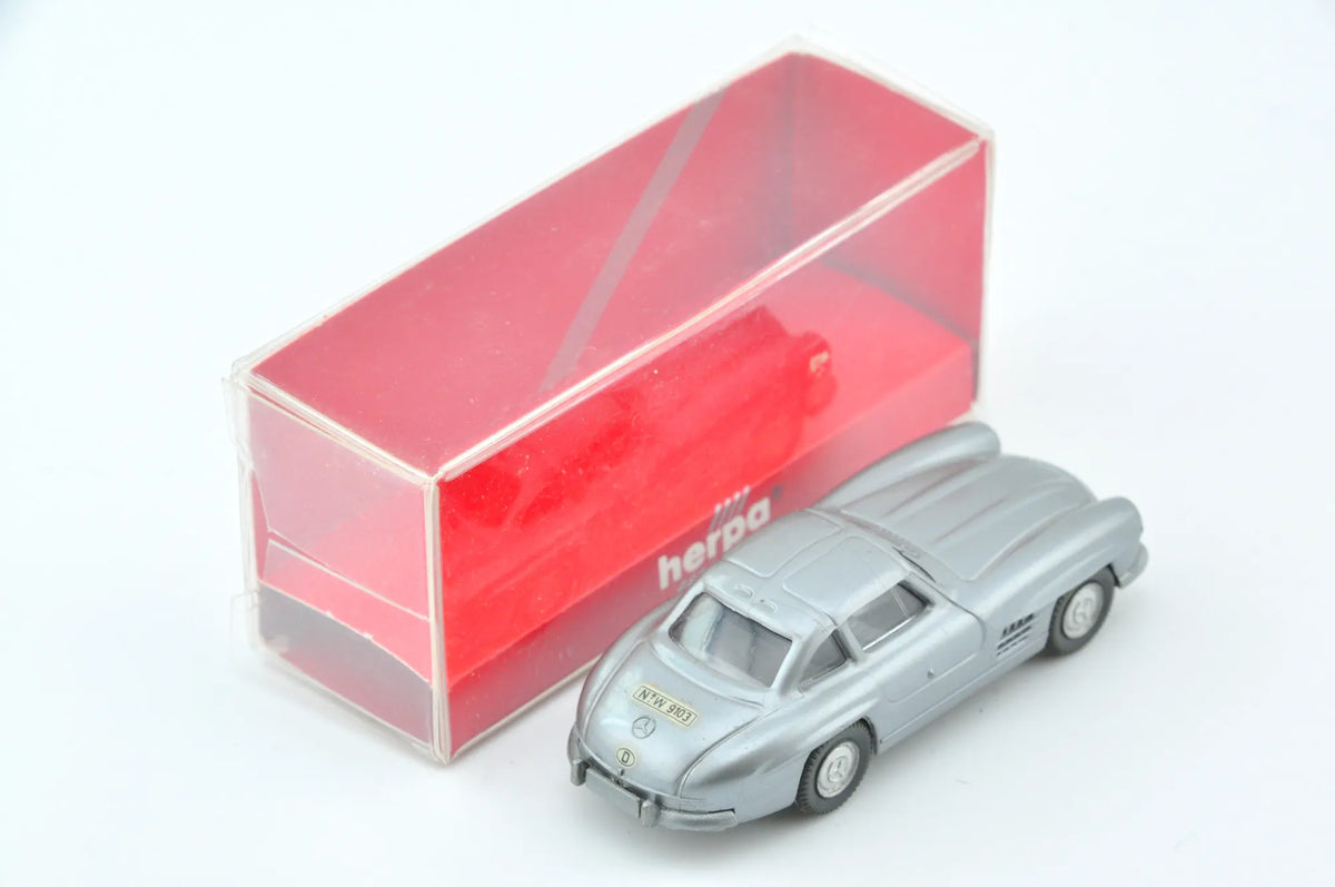 Mercedes 300 Sl, Herpa, made in Germany, die cast resoraki, 1:87 – zdjęcie 2