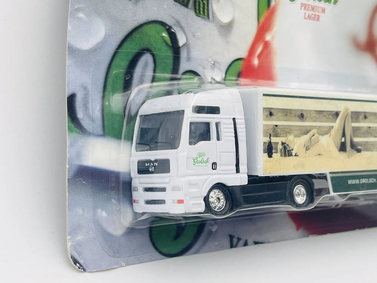 MAN Grell 1:87 Ciężarówka Promocyjna Grolsch Blister Biały – zdjęcie 2