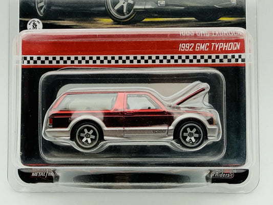 GMC Typhoon Hot Wheels 2025 RLC 1:64 Blister + Protektor Czerwony – zdjęcie 2