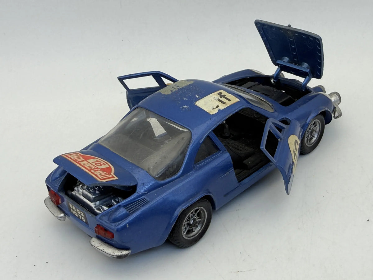 Alpine-Renault 1600S Polistil '70 Niebieski 1:25 Made in Italy – zdjęcie 2