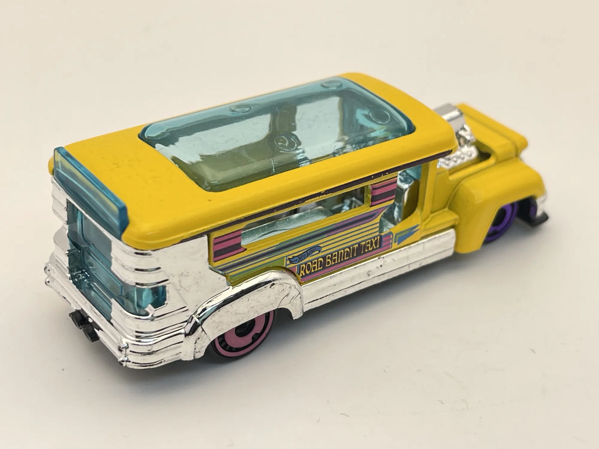 Road bandit, Hot Wheels, Resoraki, Die cast, Żółty, 1:64 – zdjęcie 2