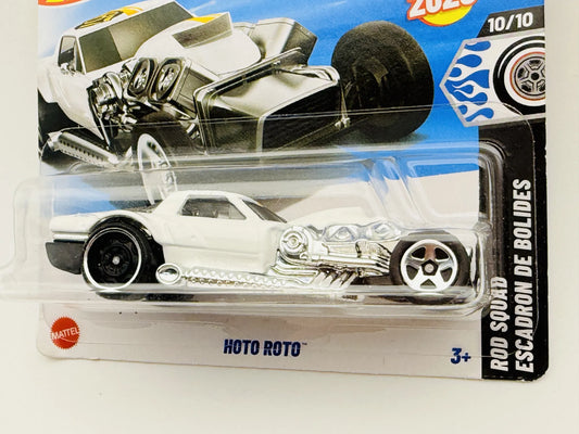 Moto Roto Hot Wheels 2025 Rod Squad 1:64 Blister Srebrny – zdjęcie 2