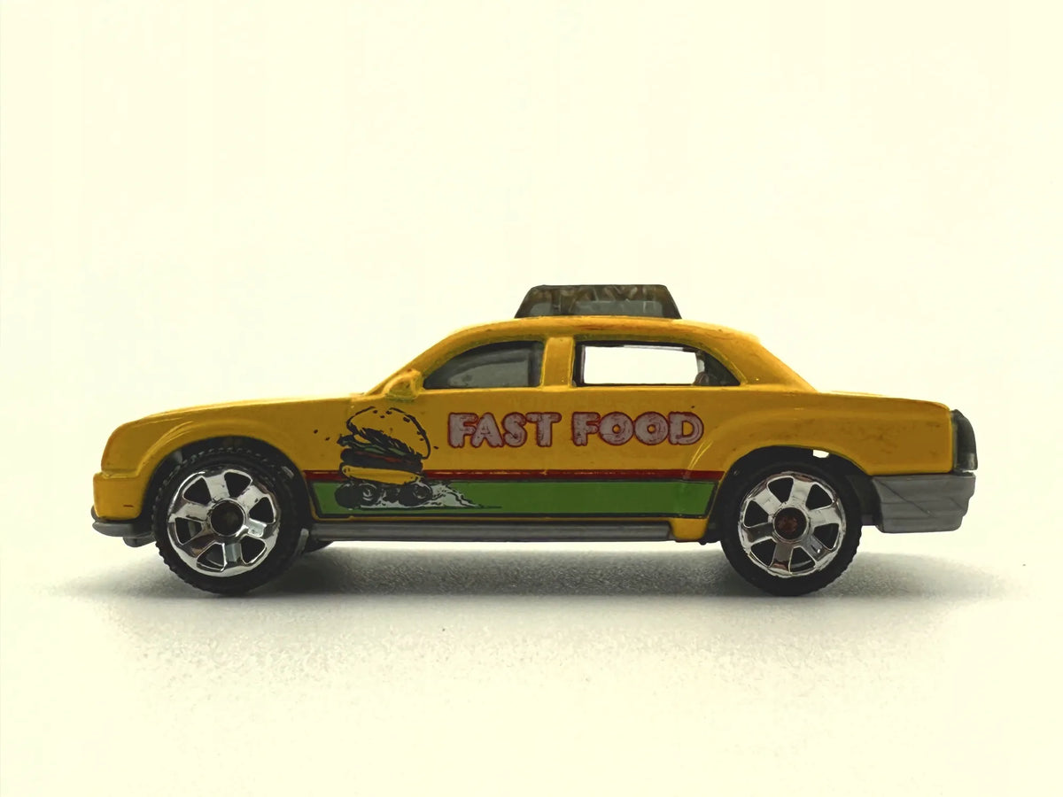 Taxi Cab Matchbox 2002 Żółty 1:64 – zdjęcie 2