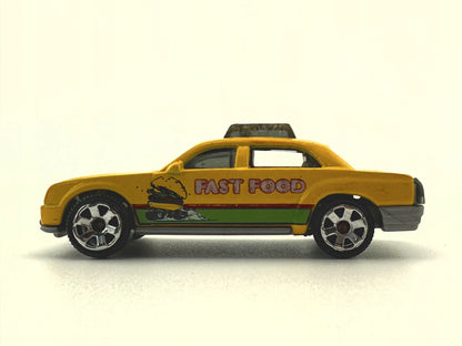 Taxi Cab Matchbox 2002 Żółty 1:64 – zdjęcie 2
