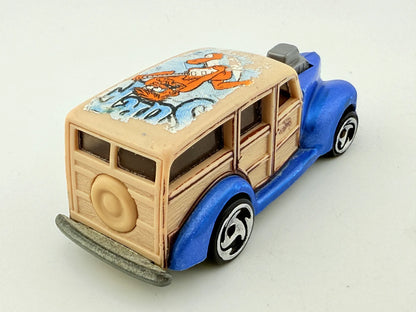 Wagon Hot Wheels Niebieska 1:64 – zdjęcie 2