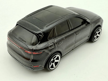 Porsche Cayene Matchbox 2021 Ciemnoszary 1:64 Suv – zdjęcie 2