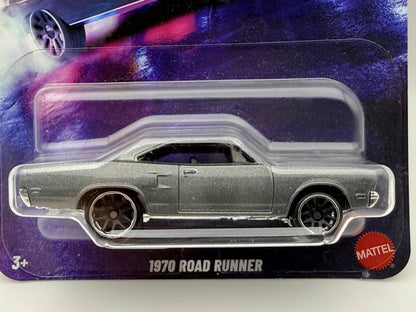 1970 ROAD RUNNER, Hot Wheels 2026, Die cast JKX08, Srebrny, 1:64, Resoraki – zdjęcie 2