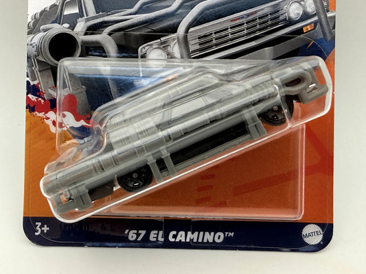 '67 EL CAMINO Hw Decades Of Fast Hot Wheels 2023 Srebrny 1:64 – zdjęcie 2