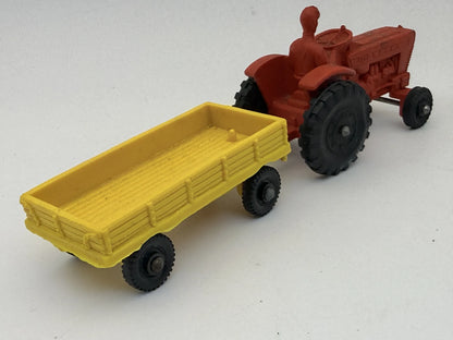 Traktor Ford 5000 Tractor Stavanger 1969 Czerwony 1:64 Made in Norway – zdjęcie 2
