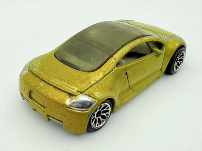 Mitsubishi Eclipse Matchbox Żółty 1:64 – zdjęcie 2