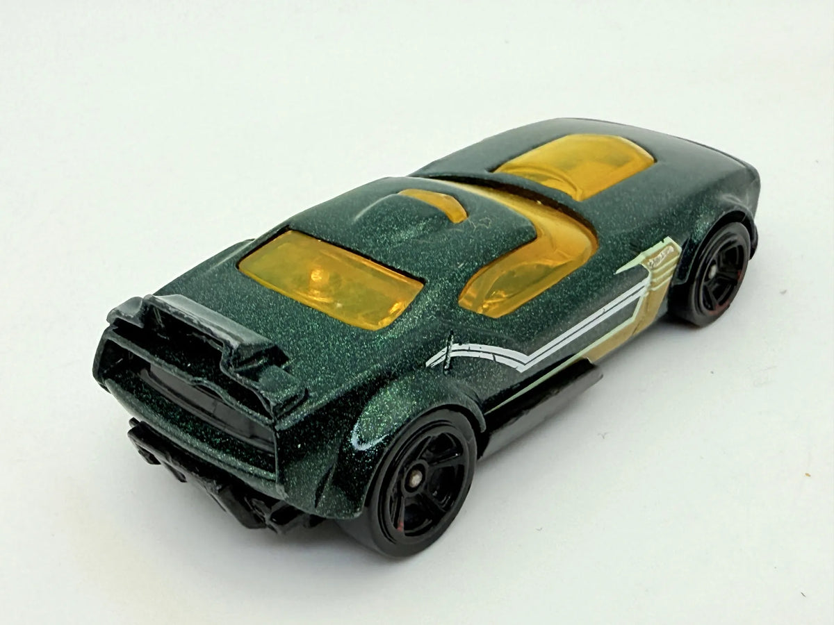 Fast Fish Hot Wheels Ciemnozielony 1:64 – zdjęcie 2