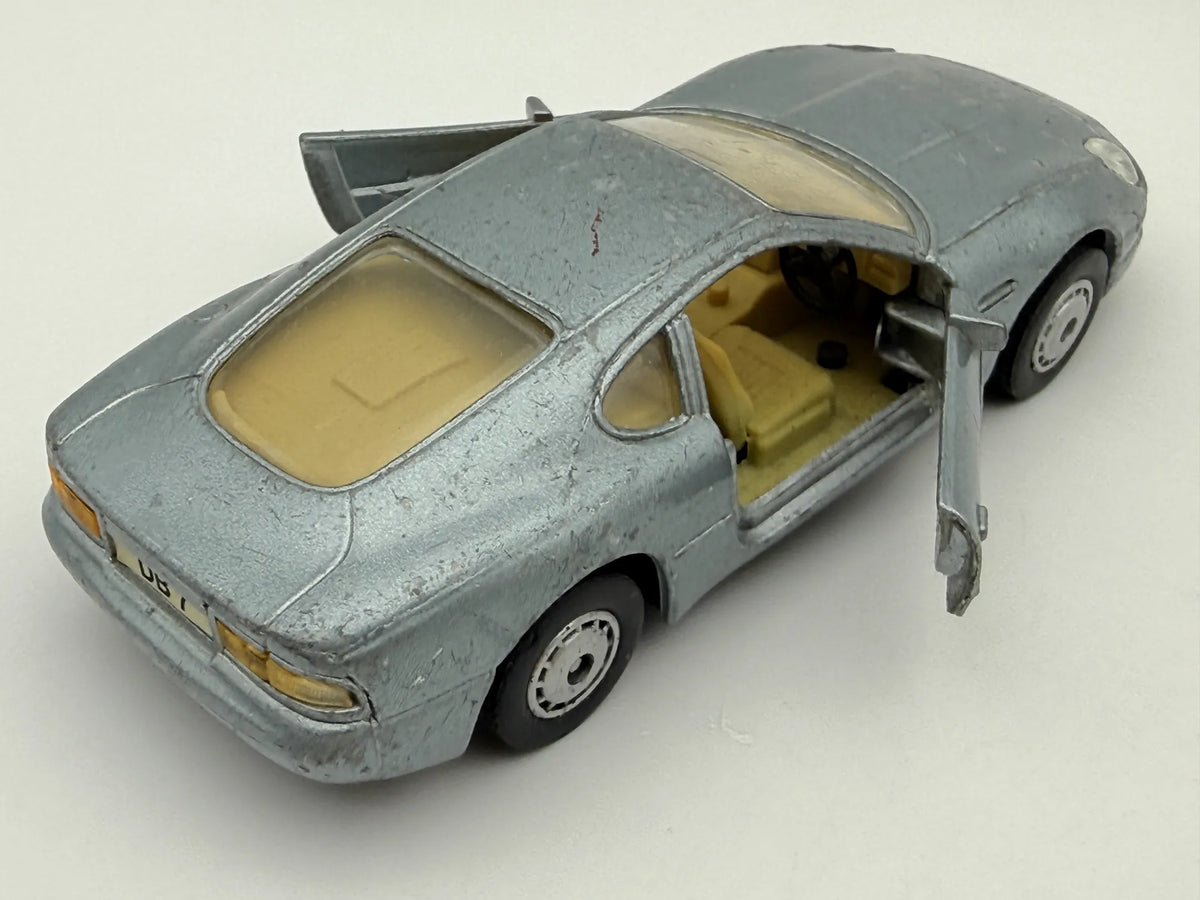 ASTON MARTIN DB7 COUPE, Maisto, Die cast, SzaaroBłękitny, 1:40, Resoraki – zdjęcie 2