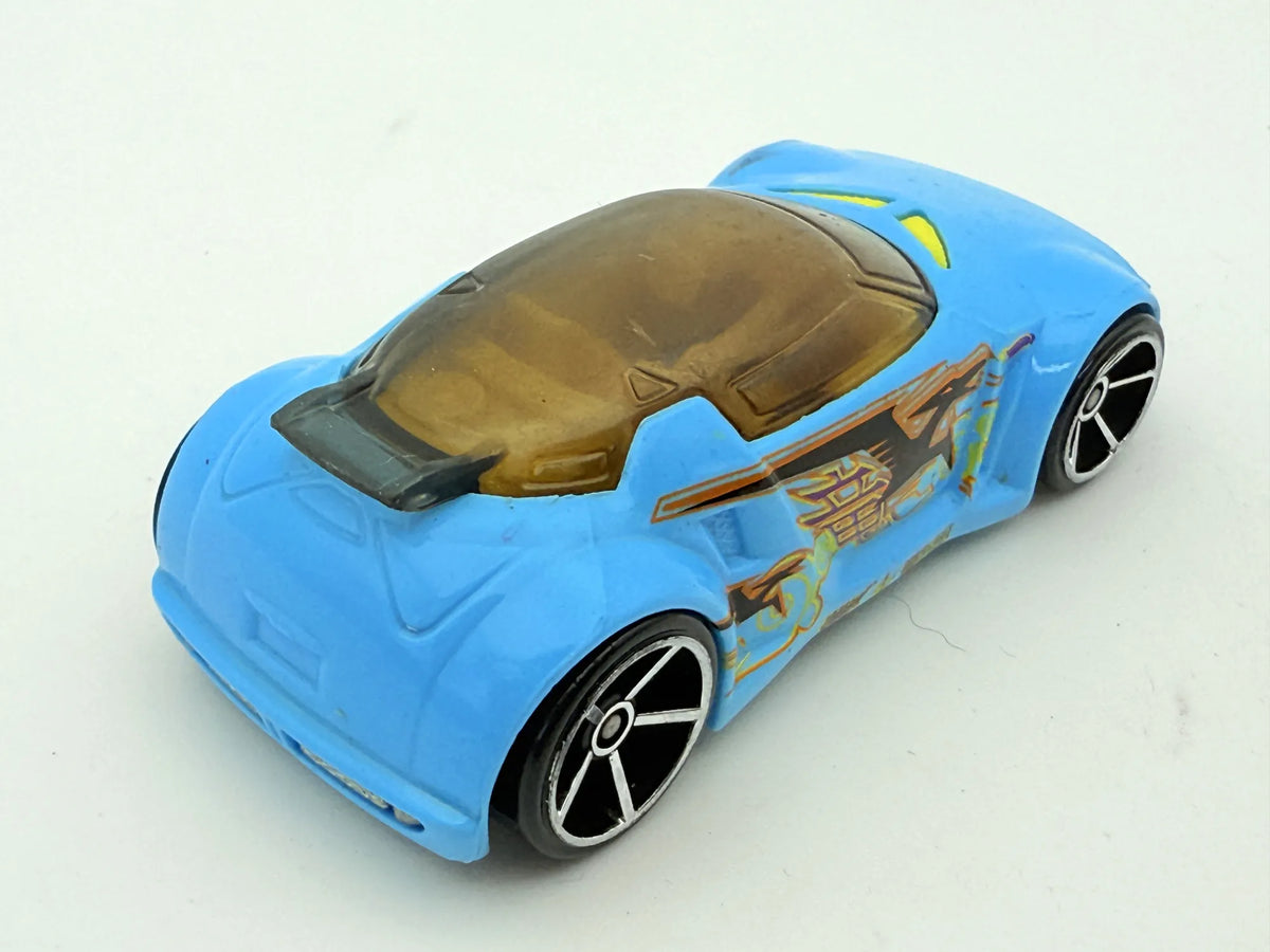 High Voltage Hot Wheels Niebieski 1:64 – zdjęcie 2