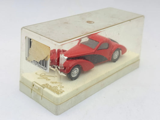 DELAHAYE 135M FIGONI ET FALASCHI Solido '70 Czerwony 1:43 Made in France – zdjęcie 2